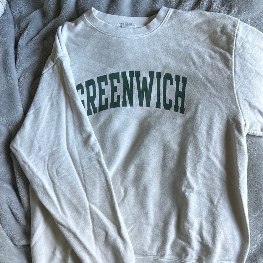 Brandy Melville White Crewneck